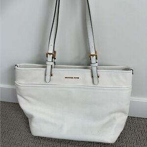 Michael Kors White Tote
